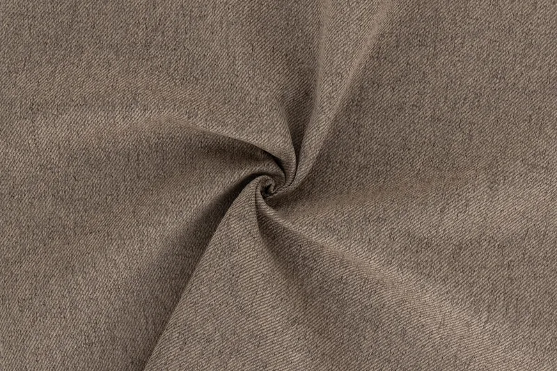 Cubo 5-seters U-formet Dyp Modulsofa med Divan og Sjeselong i Fløyel - Grå - Møbler - Sofaer - U-sofa