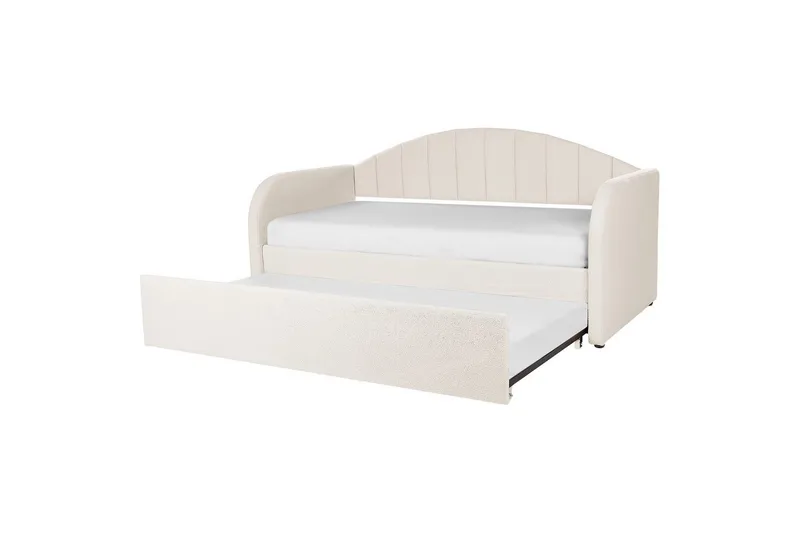 Dagbädd Beige - Møbler - Senger - Gjesteseng & ekstraseng - Uttrekkbar seng
