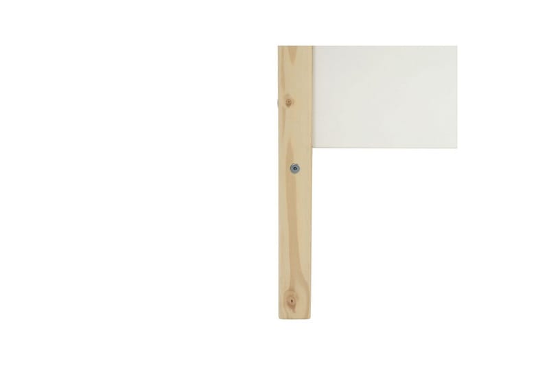 Dagbed uten rygg Loft24 Sovesofa Square Line Hvit,Natur - Møbler - Sofaer - Dagsenger