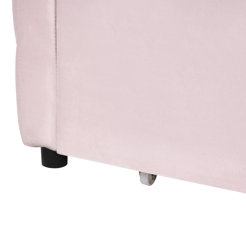 Dagbeng Marray - Pastellrosa - Møbler - Sofaer - Fløyelssofaer