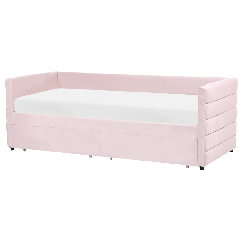 Dagbeng Marray - Pastellrosa - Møbler - Sofaer - Fløyelssofaer