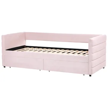 Dagbeng Marray - Pastellrosa - Møbler - Sofaer - Fløyelssofaer