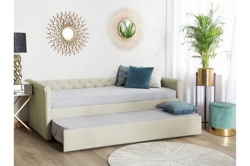 Argenteuil Dagseng 80x200 cm - Beige - Møbler - Sofaer - Dagsenger - Dagseng dobbeltseng