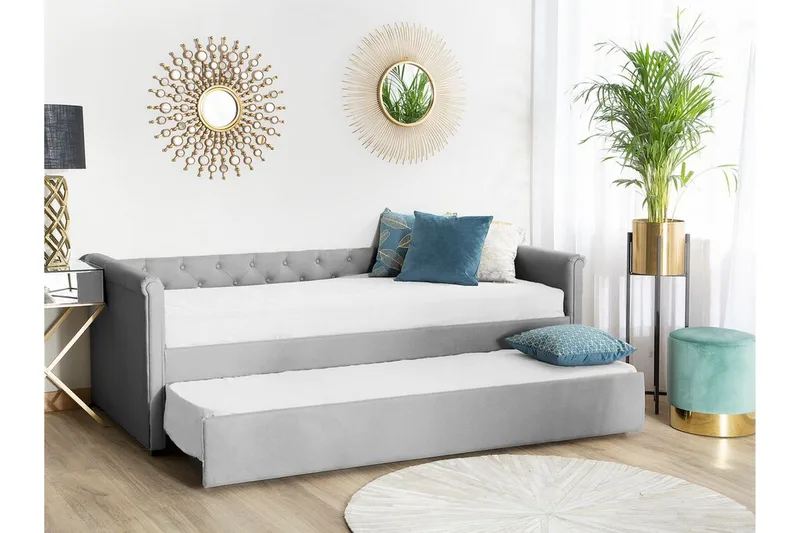 Argenteuil Dagseng 80x200 cm - Grå - Møbler - Sofaer - Dagsenger - Dagseng dobbeltseng