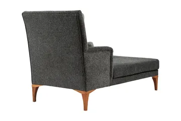 Biforco Dagseng med Rygg - Antrasitt/Natur - Møbler - Sofaer - Dagsenger