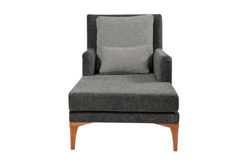 Biforco Dagseng med Rygg - Antrasitt/Natur - Møbler - Sofaer - Dagsenger