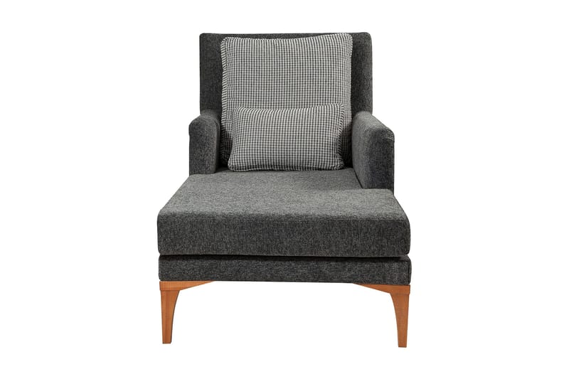 Biforco Dagseng med Rygg - Antrasitt/Natur - Møbler - Sofaer - Dagsenger