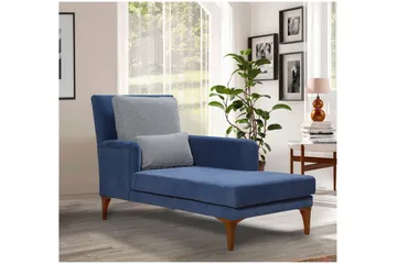 Biforco Dagseng med Rygg - Blå/Natur - Møbler - Sofaer - Dagsenger