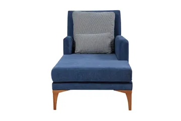 Biforco Dagseng med Rygg - Blå/Natur - Møbler - Sofaer - Dagsenger