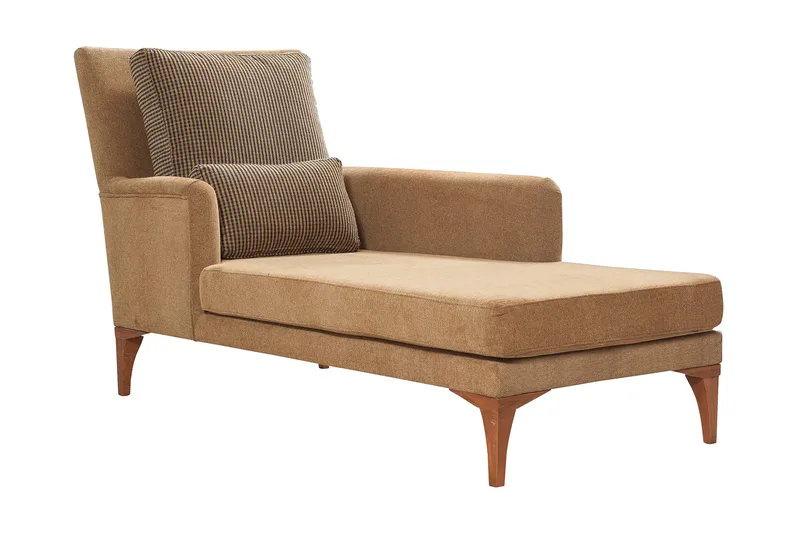 Biforco Dagseng med Rygg, Gul/Natur