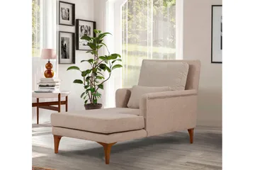 Biforco Dagseng med Rygg - Kremhvit/Natur - Møbler - Sofaer - Dagsenger