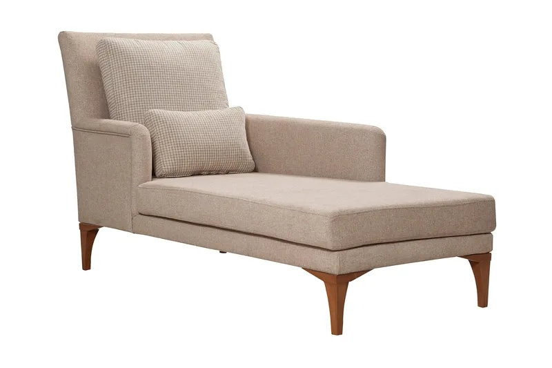 Biforco Dagseng med Rygg, Kremhvit/Natur