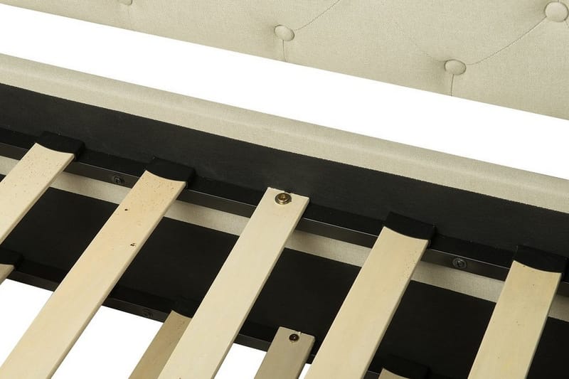 Libourne Dagseng 90 / 200 cm - Beige - Møbler - Sofaer - Dagsenger - Dagseng dobbeltseng