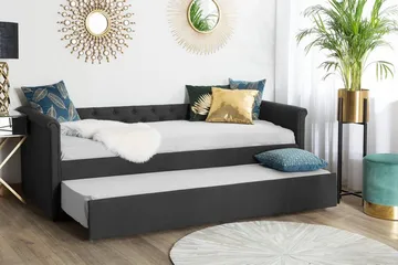 Libourne Dagseng 90 / 200 cm - Grå - Møbler - Sofaer - Dagsenger - Dagseng dobbeltseng