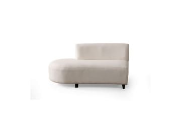 Dariya Svängd Sofa 3-sits - Krem - Møbler - Sofaer - 3 seter sofa