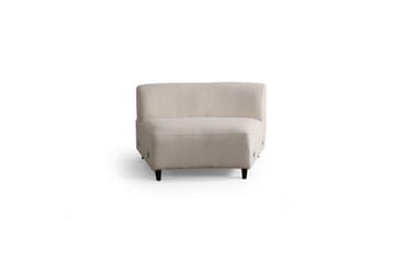 Dariya Svängd Sofa 4-sits - Krem - Møbler - Sofaer - 4 seter sofa
