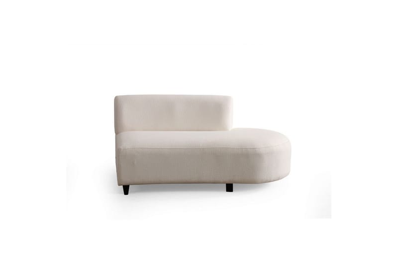 Dariya Svängd Sofa 4-sits - Krem - Møbler - Sofaer - 4 seter sofa