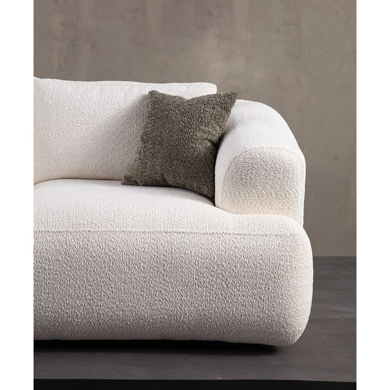 Dashwood 5-seters Hjørnesofa - Kremhvit - Møbler - Sofaer - Hjørnesofaer