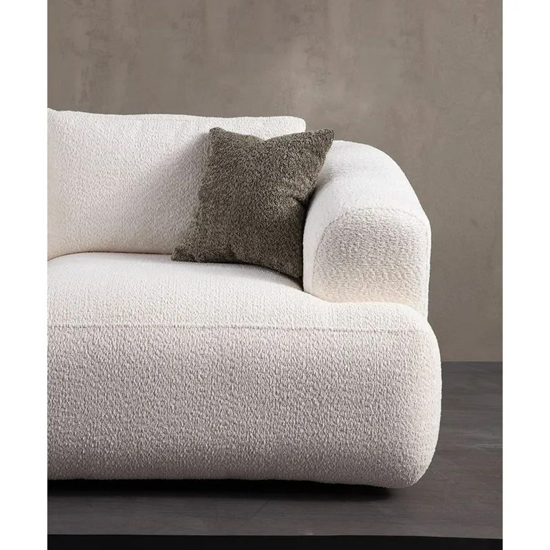 Dashwood 5-seters Hjørnesofa - Kremhvit - Møbler - Sofaer - Hjørnesofaer