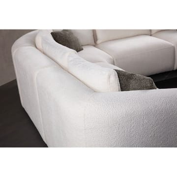 Dashwood 5-seters Hjørnesofa - Kremhvit - Møbler - Sofaer - Hjørnesofaer