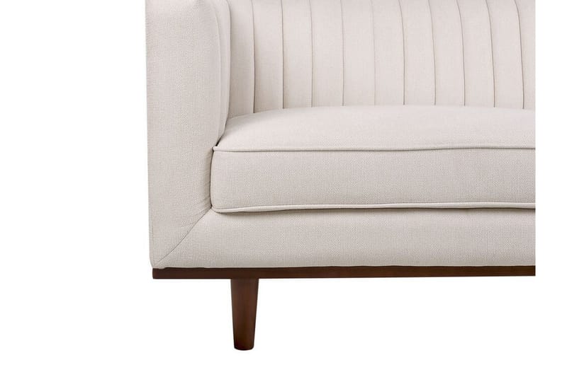 Daymian Sofa 3-seter - Beige/Mørkt tre - M øbler - Sofaer - 3 seter sofa