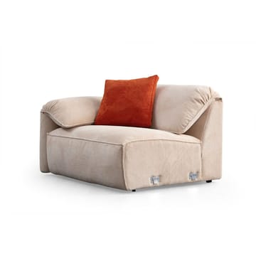 Derebasi 4-seters Hjørnesofa - Kremhvit - Møbler - Sofaer - Hjørnesofaer