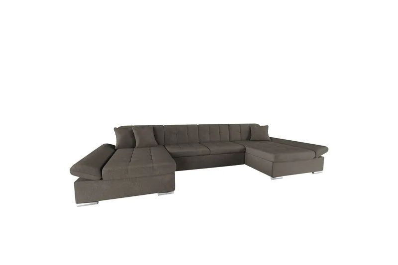 Dewitt Sofa Dobbeldivan 4-seter, Brun
