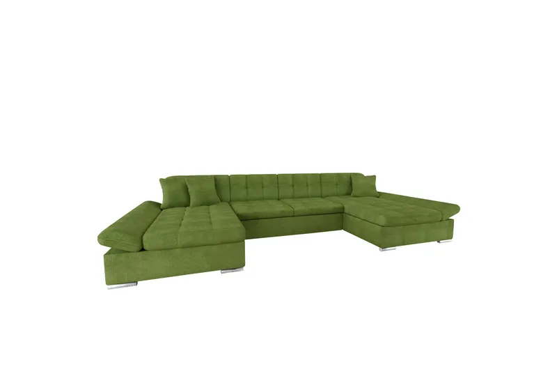 Dewitt Sofa Dobbeldivan 4-seter, Grønn