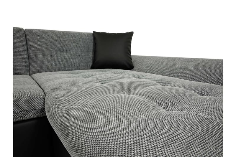 Dewitt Sovesofa med Dobbel Sjeselong 4-seter i Fløyel - Gul - Møbler - Sofaer - Fløyelssofaer