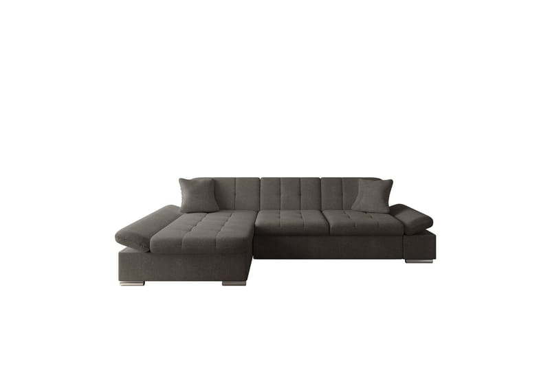 Djerra Sofa med Divan 3-seter, Brun