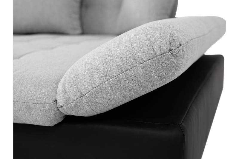 Djerra Sovesofa med Sjeselong 3-seter i Fløyel - Gul - Møbler - Sofaer - Fløyelssofaer