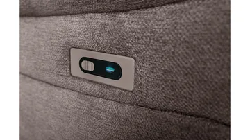 Drevia reclinersofa 3-seter elektrisk - Muldvarpfarget - Møbler - Sofaer - Reclinersofaer