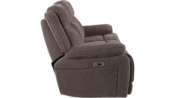 Drevia reclinersofa 3-seter elektrisk - Muldvarpfarget - Møbler - Sofaer - Reclinersofaer