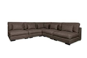 Dubai hjørnesofa - Mørkebrun - Møbler - Sofaer - Hjørnesofaer