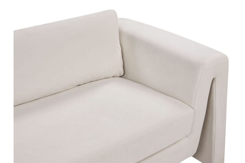 Durran Sofa 3-seter - Beige/Svart - Møbler - Sofaer - Fløyelssofaer