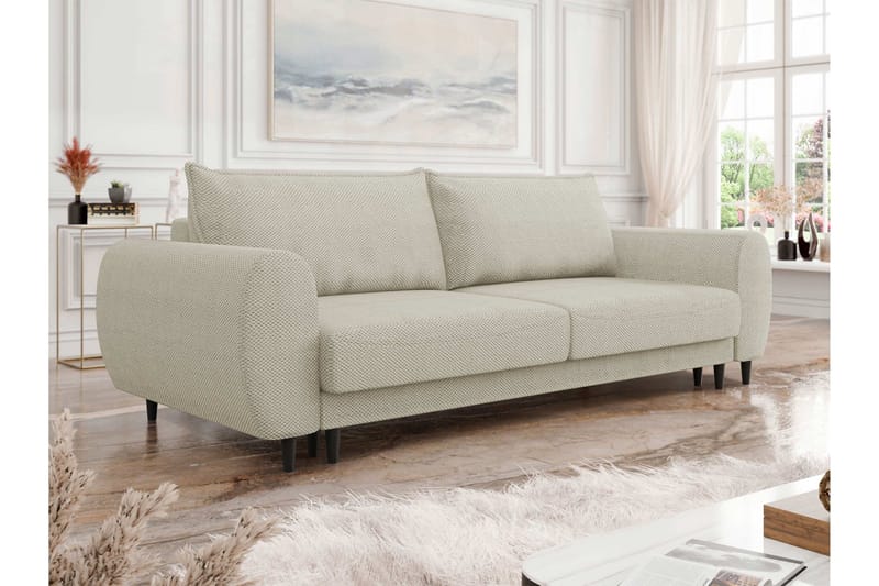 Eduardo Sofa 3-seter - Lys grå - Møbler - Sofaer - 3 seter sofa