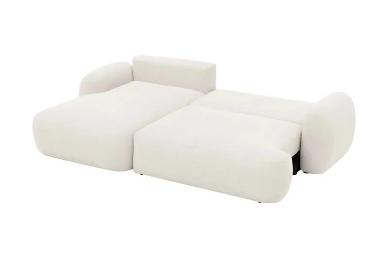 Efrem Sofa med Sjeselong 3-seter - Beige - Møbler - Sofaer - Sofaer med sjeselong - 3 seters sofa med divan