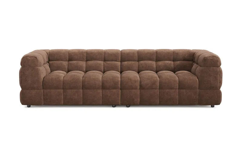 Elise 4-seters Sofa, Brun