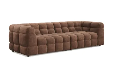 Elise 4-seters Sofa - Brun - Møbler - Sofaer - 4 seter sofa