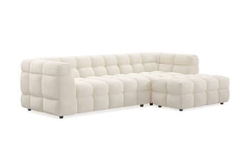 Elise Boblete Sofagruppe 3-seter Divansofa Høyre + Lenestol - Beige - Møbler - Sofaer - Sofagrupper