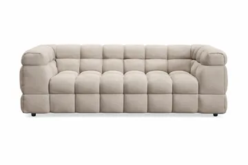 Elise Boblete Sofagruppe 3-seter Sofa + Lenestol - Beige - Møbler - Sofaer - Sofagrupper