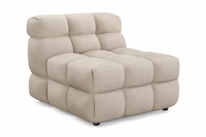 Elise Boblete Sofagruppe 4-seter Divansofa Venstre + Lenestol - Beige - Møbler - Sofaer - Sofagrupper