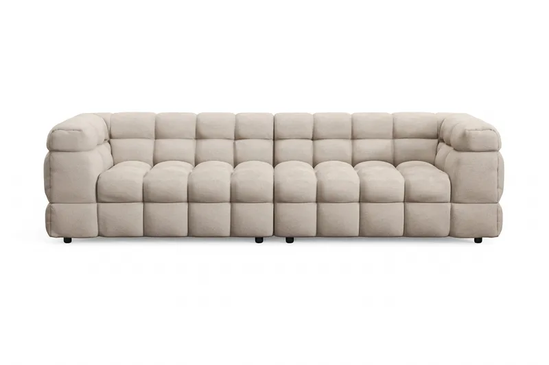 Elise Boblete Sofagruppe 4-seter Sofa + Lenestol - Beige - Møbler - Sofaer - Sofagrupper