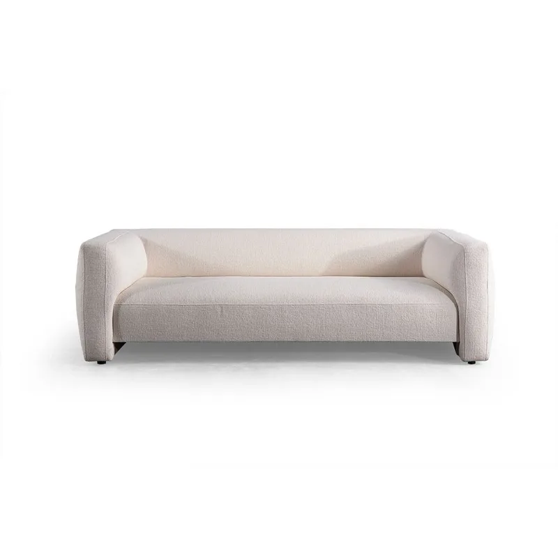 Elvaris 3-seters sofa, Hvit