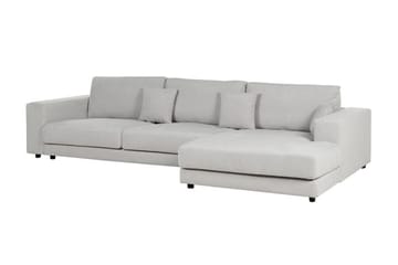 Ersi Hjørnesofa 4-seter - Grå/Svart - Møbler - Sofaer - Hjørnesofaer - Hjørnesofa med divan
