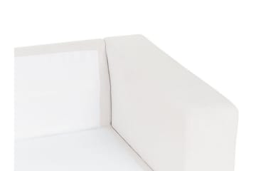 Ersi Hjørnesofa 4-seter - Hvit/Svart - Møbler - Sofaer - Hjørnesofaer - Hjørnesofa med divan