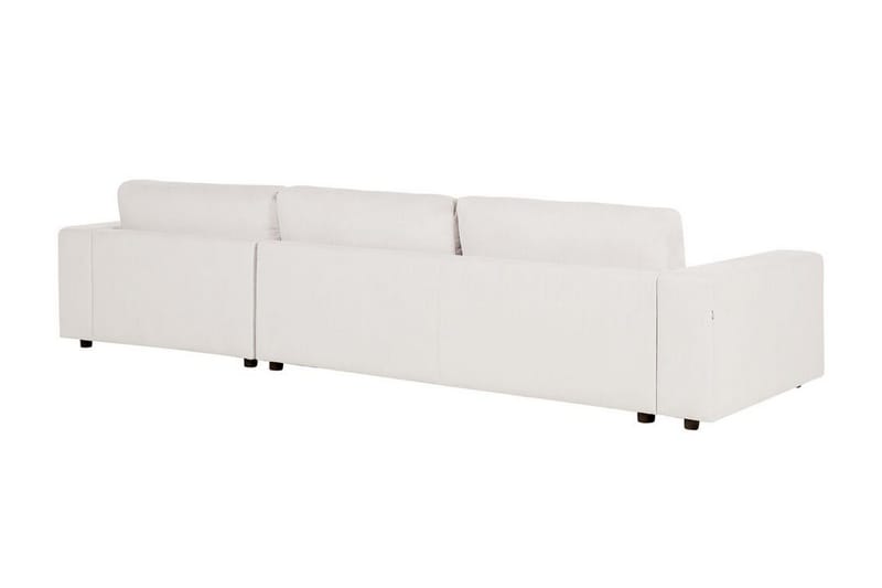 Ersi Hjørnesofa 4-seter - Hvit/Svart - Møbler - Sofaer - Hjørnesofaer - Hjørnesofa med divan