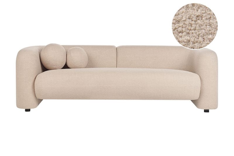 Fabion Sofa 3-seter - Beige - Møbler - Sofaer - 3 seter sofa