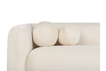 Fabion Sofa 3-seter - Krem - Møbler - Sofaer - Fløyelssofaer