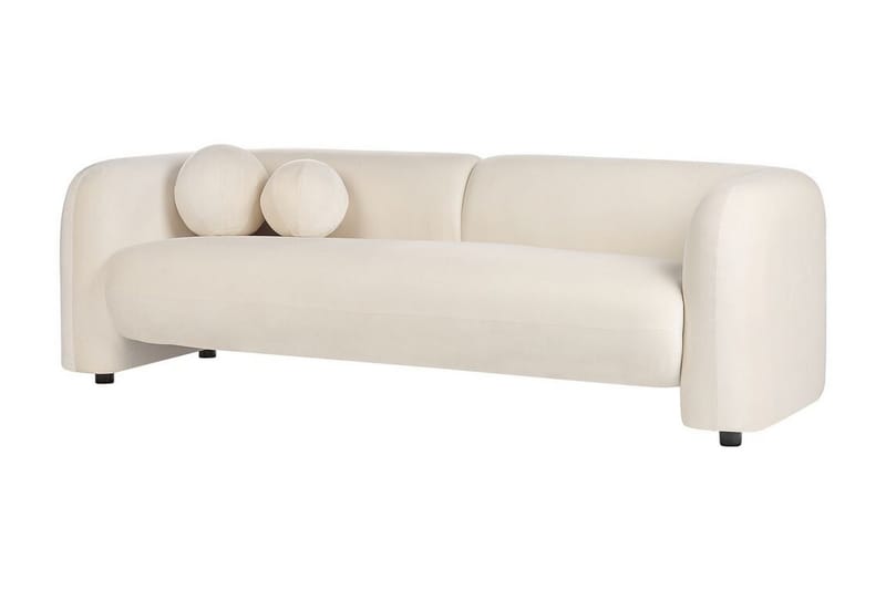 Fabion Sofa 3-seter - Krem - Møbler - Sofaer - 3 seter sofa